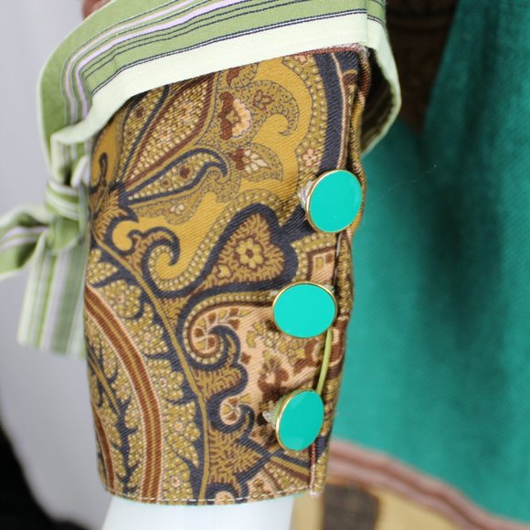 💥ONE OF A KIND💥 Frankie Slaughter Mint Tea in Marrakech Duster Jacket - Picture 5 of 7